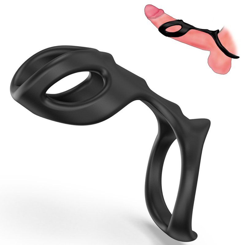 Skeleton Silicone Penis Extension Delay Sleeve 1 Skeleton Silicone Penis Extension Delay Sleeve