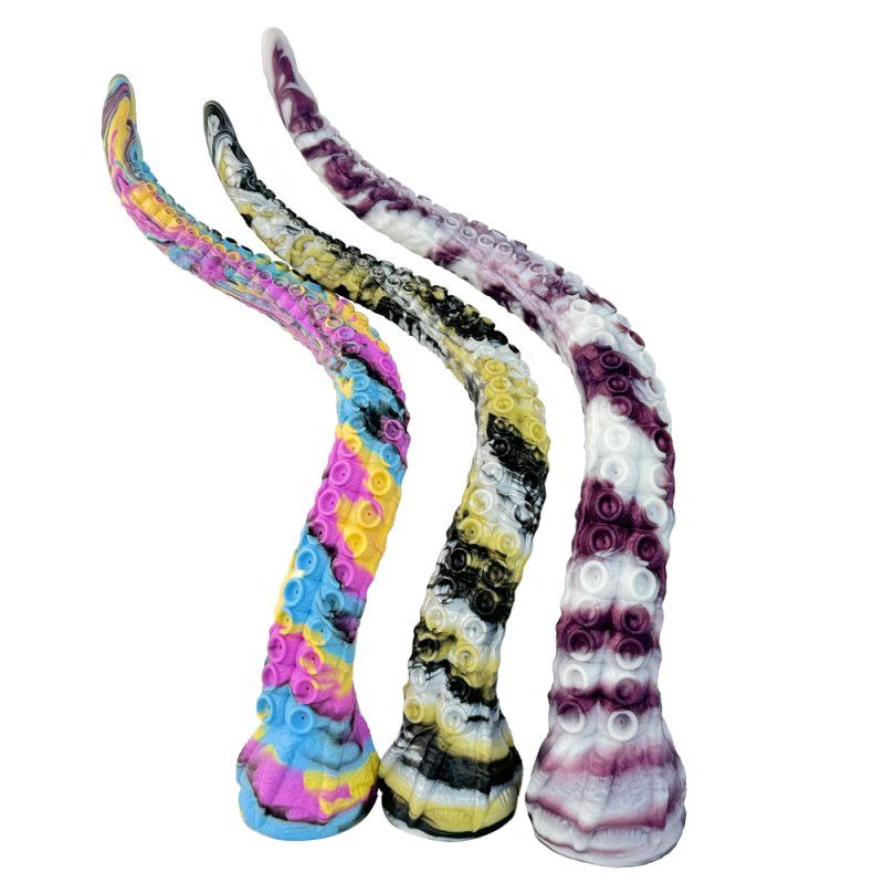 Octopus Tentacle Silicone Anal Dildo 1 Octopus Tentacle Silicone Anal Dildo