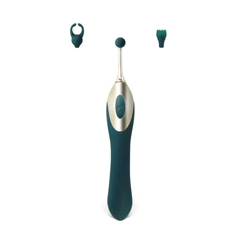 Hummingbird High Frequency 3 Silicone Heads Vibrator 1 Hummingbird High Frequency 3 Silicone Heads Vibrator