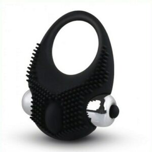 Silicone Vibrating Cock Ring Clitoral Stimulator