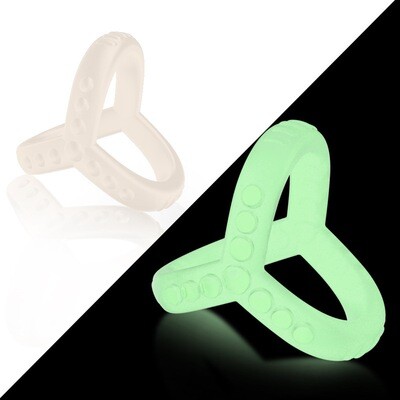 Cyclone Glow In The Dark Cock Ring 2 Cyclone Glow In The Dark Cock Ring - Image 2