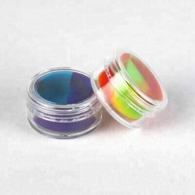 Plastic Shell Silicone Herb Concentrate Container 2 Plastic Shell Silicone Herb Concentrate Container - Image 2