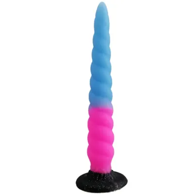 Unicorn Horn Silicone Fantasy Anal Dildo 2 Unicorn Horn Silicone Fantasy Anal Dildo - Image 2