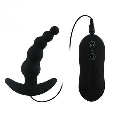 Aphrodisia 10 Mode Silicone Beaded Prostate Butt Plug 2 Aphrodisia 10 Mode Silicone Beaded Prostate Butt Plug - Image 2
