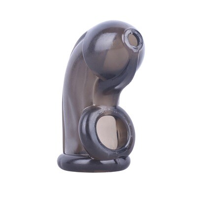 Silicone Slide Chastity Cage 3 Silicone Slide Chastity Cage - Image 3