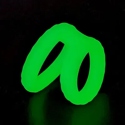 Glow-in-the-Dark Silicone Dual Penis Ring 3 Glow-in-the-Dark Silicone Dual Penis Ring - Image 3