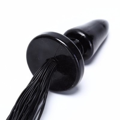 Soft Rubber Tail Anal Butt Plug 4 Soft Rubber Tail Anal Butt Plug - Image 4