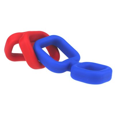 X-MEN Liquid Silicone Double Ring Cock Ring 4 X-MEN Liquid Silicone Double Ring Cock Ring - Image 4