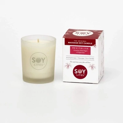 Soylite Massage Candle - Revitalise 70ml 2 Soylite Massage Candle - Revitalise 70ml - Image 2