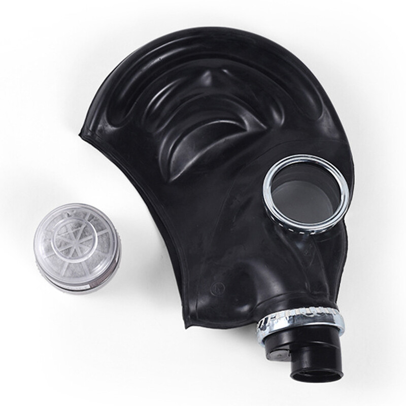 Gas Mask Including Filter - BDSM Fetish Gear 1 Gas Mask Including Filter - BDSM Fetish Gear