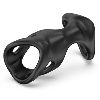 Skeleton Silicone Penis Extension Delay Sleeve 5 Skeleton Silicone Penis Extension Delay Sleeve - Image 5