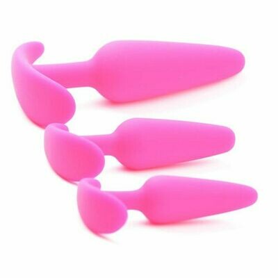 Silicone Butt Plug Starter Set 5 Silicone Butt Plug Starter Set - Image 5