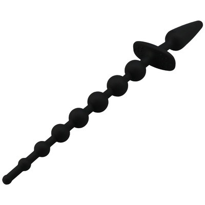 Double Anal Toy - Butt Plug and Anal Beads 5 Double Anal Toy - Butt Plug and Anal Beads - Image 5