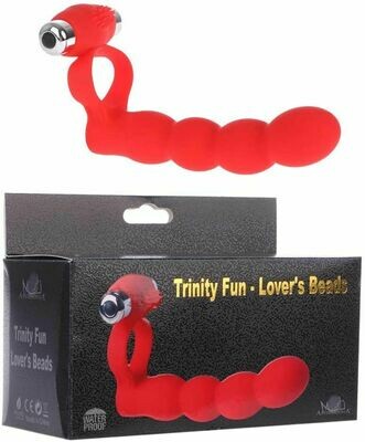 Vibrating Silicone Cock Ring With Anal Beads 6 Vibrating Silicone Cock Ring With Anal Beads - Image 6
