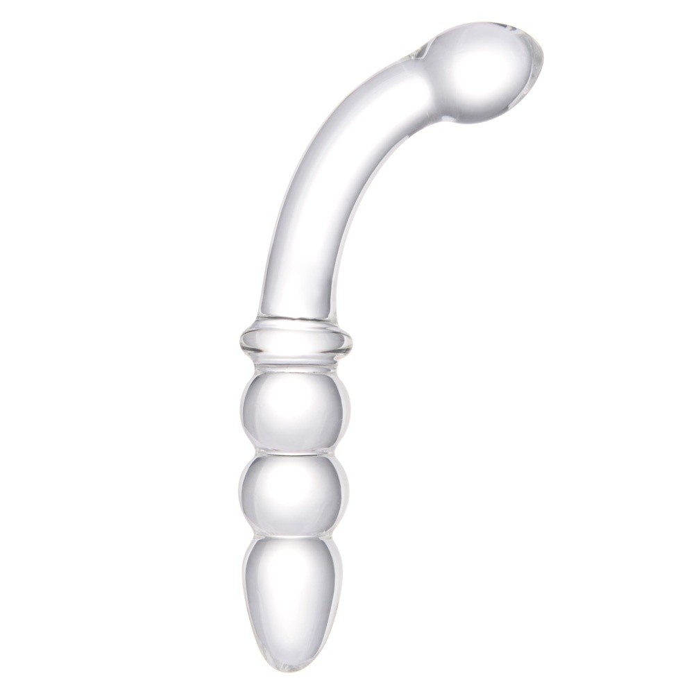 Borosilicate Crystal Glass Massager Anal Beads 1 Borosilicate Crystal Glass Massager Anal Beads