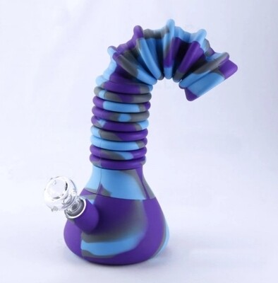 Bendy Silicone Hookah Water Pipe 6 Bendy Silicone Hookah Water Pipe - Image 6