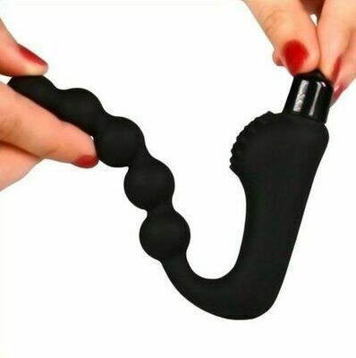 Vibrating Beaded Prostate Massager Anal Vibrator 6 Vibrating Beaded Prostate Massager Anal Vibrator - Image 6