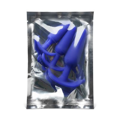 Blue Bliss Silicone Butt Plug Set 7 Blue Bliss Silicone Butt Plug Set - Image 7