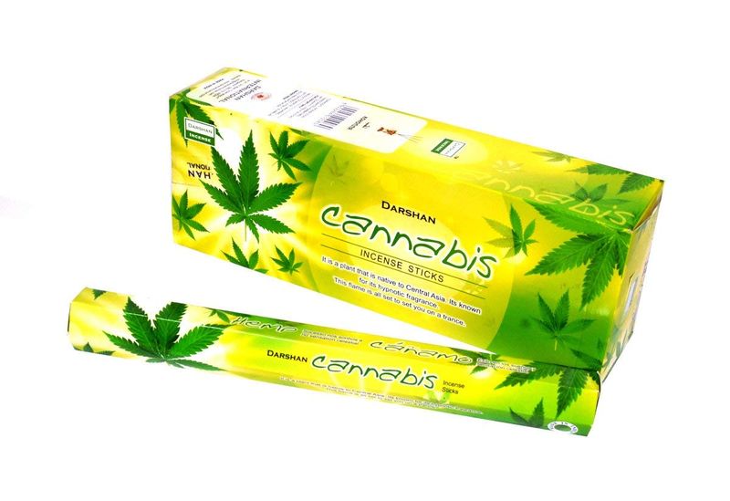 Darshan Cannabis Incense (20 sticks) 3 Darshan Cannabis Incense (20 sticks) - Image 3