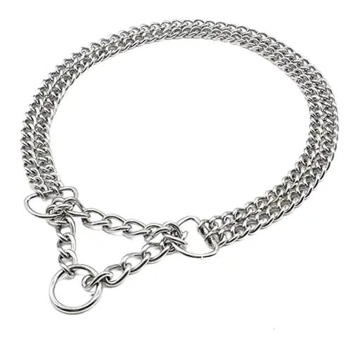 BDSM Obedience Double Chain Collar 1 BDSM Obedience Double Chain Collar