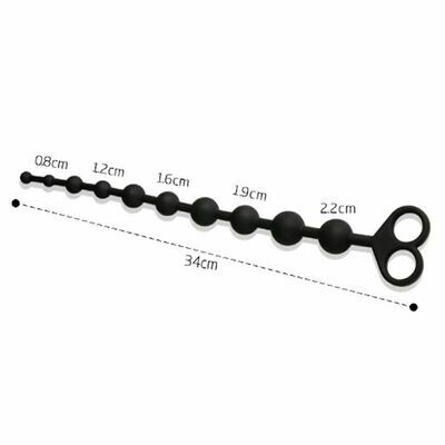 Silicone Anal Balls Butt Plug - Anal Prostate Beads 7 Silicone Anal Balls Butt Plug - Anal Prostate Beads - Image 7