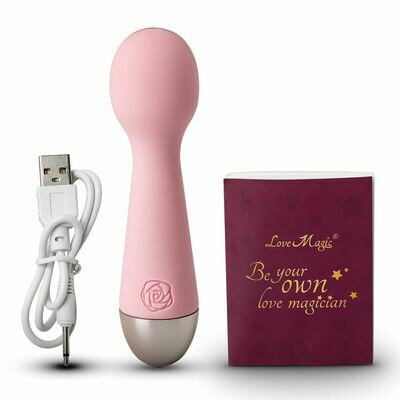 10-Speed Mini Rechargeable Vibrating Wand Massager 7 10-Speed Mini Rechargeable Vibrating Wand Massager - Image 7