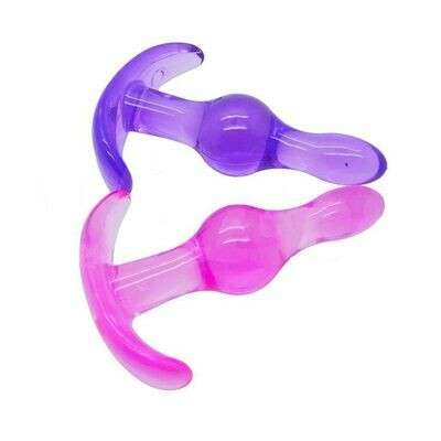Soft Gel Anal Plug Stimulation Anal Sex Toy 2 Soft Gel Anal Plug Stimulation Anal Sex Toy - Image 2
