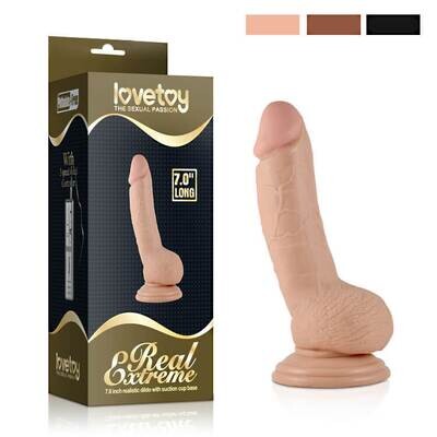 Lovetoy 7" Real Extreme Dildo 3 Lovetoy 7" Real Extreme Dildo - Image 3