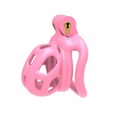 Pink Cobra Lightweight Chastity Cage Built In Lock 5 Pink Cobra Lightweight Chastity Cage Built In Lock - Image 5