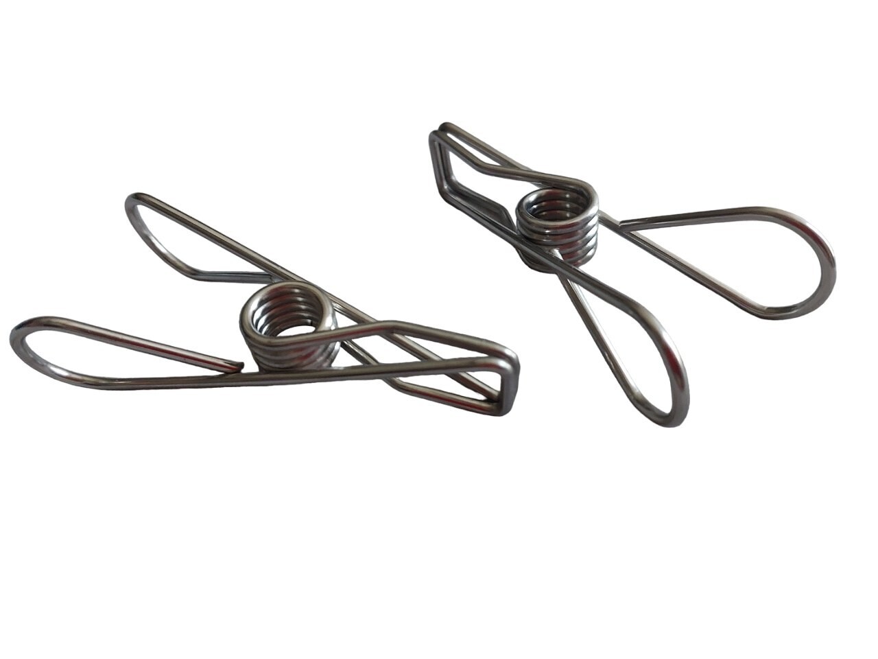 Stainless Steel Nipple Body Clips (Pair) 1 Stainless Steel Nipple Body Clips (Pair)