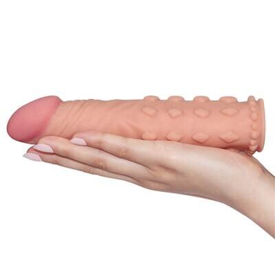 Lovetoy Pleasure X Tender Bumpy Penis Sleeve 3 Lovetoy Pleasure X Tender Bumpy Penis Sleeve - Image 3