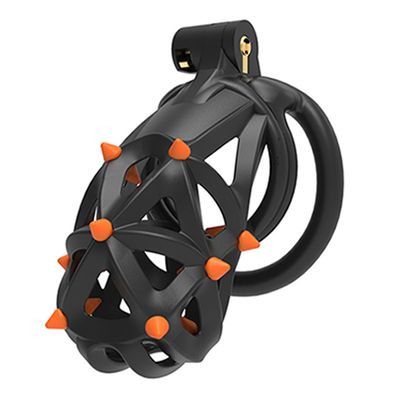 Spiked Cobra Chastity Cage Built In Lock 2 Spiked Cobra Chastity Cage Built In Lock - Image 2