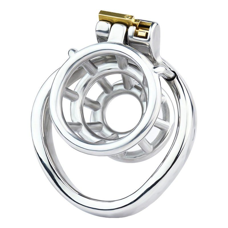 Negative Inversion Metal Chastity Cage 2 Negative Inversion Metal Chastity Cage - Image 2