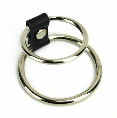 Stainless Steel Cock Rings 2 Rings 2 Stainless Steel Cock Rings 2 Rings - Image 2