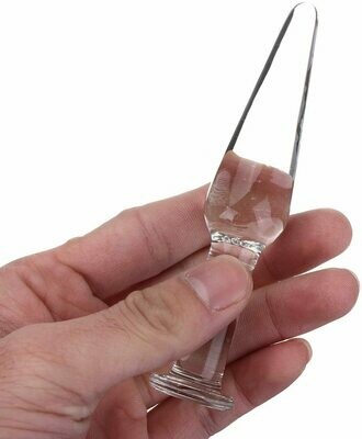 Crystal Glass Butt Plug Slim 2 Crystal Glass Butt Plug Slim - Image 2