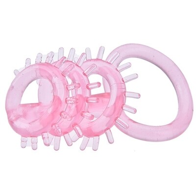 Triple Ticklers Cock Ring 4 Triple Ticklers Cock Ring - Image 4