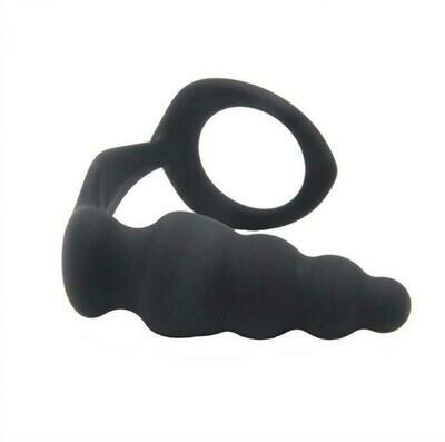 Cock Ring & Butt Plug Prostate Massager 4 Cock Ring & Butt Plug Prostate Massager - Image 4