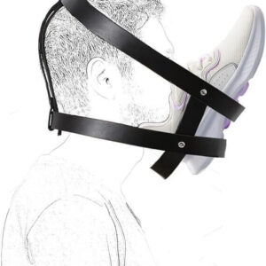 Fetish Play Shoe Head Harness