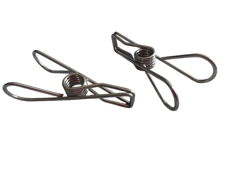 Stainless Steel Nipple Body Clips (Pair) 2 Stainless Steel Nipple Body Clips (Pair) - Image 2