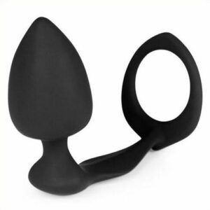Male Plump Butt Plug With Cock Ring