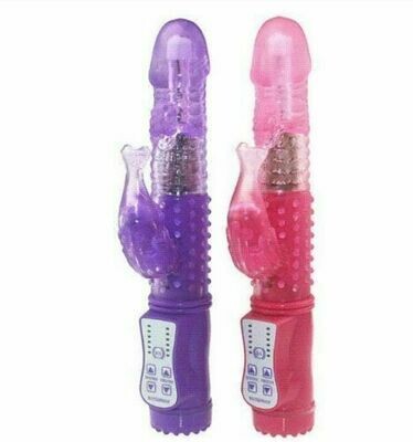 12 Speed Rabbit Tail G-Spot Vibrator With Rotation 2 12 Speed Rabbit Tail G-Spot Vibrator With Rotation - Image 2
