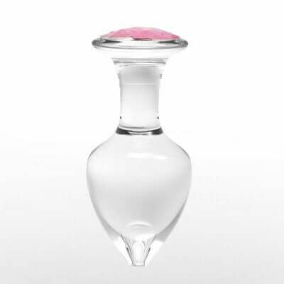 Glass Jewel Butt Plug Anal Sex Toy 3 Glass Jewel Butt Plug Anal Sex Toy - Image 3