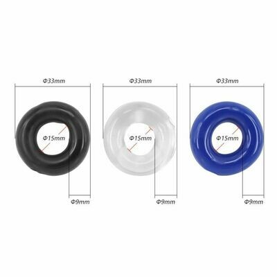 Stay Hard erection enhancer 3-pack thick cock rings 5 Stay Hard erection enhancer 3-pack thick cock rings - Image 5