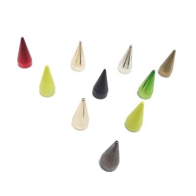 Cone Spike Studs with Screws (20pcs) 4 Cone Spike Studs with Screws (20pcs) - Image 4
