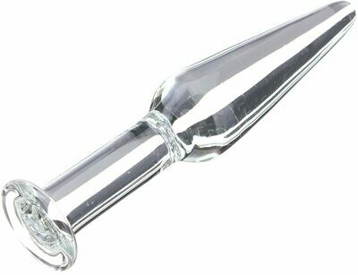 Crystal Glass Butt Plug Slim 4 Crystal Glass Butt Plug Slim - Image 4