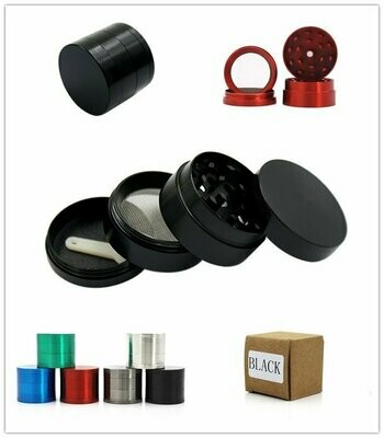 Quality Shiny Silver 40mm 4 Part Zinc Alloy Weed Grinder 5 Quality Shiny Silver 40mm 4 Part Zinc Alloy Weed Grinder - Image 5