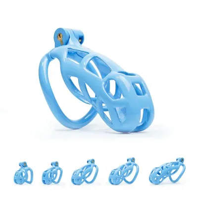 Blue Cobra Chastity Cage 3 Blue Cobra Chastity Cage - Image 3