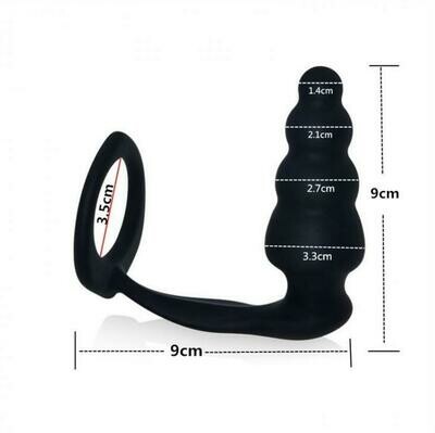 Cock Ring & Butt Plug Prostate Massager 6 Cock Ring & Butt Plug Prostate Massager - Image 6