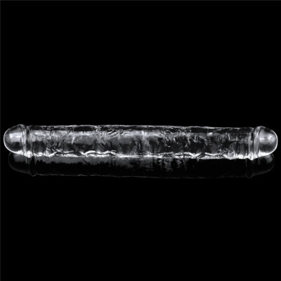 Lovetoy Flawless 12'' Clear Double Dildo 3 Lovetoy Flawless 12'' Clear Double Dildo - Image 3