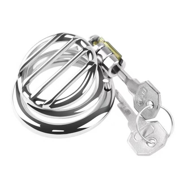 Jail Bars Stainless Steel Chastity Cage 1 Jail Bars Stainless Steel Chastity Cage